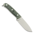Joker BS9 Ursus išgyvenimo peilis, Green Canvas Micarta