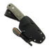 Joker Erizo TS2 Green Canvas Micarta kniv, Kydex + Fire steel