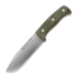 Joker Nomad Kydex puukko, Green Canvas Micarta