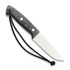 Joker Ranger puukko, Black Canvas Micarta, Firesteel