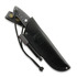Joker Ranger puukko, Black Canvas Micarta, Firesteel