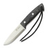 Joker Ranger Scandi puukko, Black Canvas Micarta, Firesteel