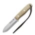 Joker Trampero Scandi puukko, Beige Micarta