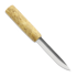 Juha Perttula Village Smith Puukko, curly birch, runes