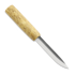 Juha Perttula Village Smith Puukko, curly birch, runes