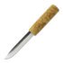 Juha Perttula - Village Smith Puukko, premium curly birch, Limited Edition