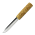 Juha Perttula Village Smith Puukko, premium curly birch, Limited Edition