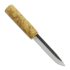 Juha Perttula Village Smith Puukko, premium curly birch, Limited Edition