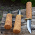 Juha Perttula Whittling Puukko knife with guard