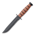 Ka-Bar - 1261 Short, vroubkov&aacute;n&iacute; na čepeli