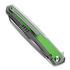 Coltello pieghevole Kansept Knives Arcus Framelock Stonewashed Ti/Green G-10