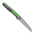 Kansept Knives Arcus Framelock Stonewashed Ti/Green G-10 sulankstomas peilis