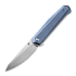 Coltello pieghevole Kansept Knives Integra Framelock Blue Anodized Ti