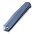 Kansept Knives Integra Framelock Blue Anodized Ti sulankstomas peilis