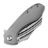 Kansept Knives KTC3 Linerlock Bead Blasted Ti sulankstomas peilis