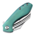 Kansept Knives KTC3 Linerlock Green Anodized Ti kääntöveitsi