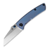 Kansept Knives Little Main Street Blue Anodized Ti sulankstomas peilis
