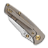 Kansept Knives Little Main Street Bronze Anodized Ti sulankstomas peilis