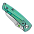 Zav&iacute;rac&iacute; nůž Kansept Knives Little Main Street Green Anodized Ti
