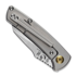 Kansept Knives Little Main Street Satin Ti kääntöveitsi