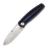 Kansept Knives Mato Twill CF/Blue and Black G-10 kääntöveitsi