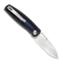 Kansept Knives Mato Twill CF/Blue and Black G-10 kääntöveitsi