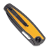 Zav&iacute;rac&iacute; nůž Kansept Knives Mato Twill CF/Yellow G-10