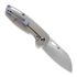 Kansept Knives Model 6 Bronze Anodized Ti kääntöveitsi
