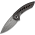 Kansept Knives ODD 21 Damascus Blackwash sulankstomas peilis