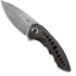 Kansept Knives ODD 21 Damascus Blackwash foldekniv
