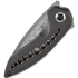 Kansept Knives ODD 21 Damascus Blackwash kääntöveitsi
