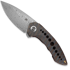 Kansept Knives ODD 21 Damascus Tiger Stripe sulankstomas peilis