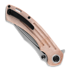 Kansept Knives Pretatout sulankstomas peilis, tan micarta, tanto