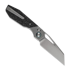 Kansept Knives QTRO Wharncliffe összecsukható kés, CF Shredded