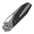 Kansept Knives QTRO Wharncliffe összecsukható kés, CF Shredded