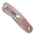 Kansept Knives Reverie Brown Micarta sulankstomas peilis