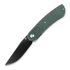 Kansept Knives Reverie Green G10 sulankstomas peilis