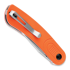 Kansept Knives Reverie Orange G10 sulankstomas peilis