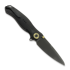KARBON Buckhorn Aluminum Black kääntöveitsi