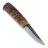 Kauhavan Puukkopaja Askartelupuukko 80 finnish Puukko knife, stained