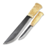 Kauhavan Puukkopaja Double Leuku 210 knife, natural