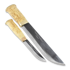 Kauhavan Puukkopaja Double Leuku 210 knife, natural