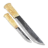 Kauhavan Puukkopaja Double Leuku 210 knife, natural