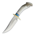 Ken Richardson Knives Bowie with Turquoise Inlay
