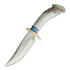 Ken Richardson Knives Bowie with Turquoise Inlay