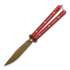 Kershaw Lucha Red Bronze balisong 5150REDBRZ