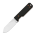 Kizer Cutlery Abrams 14C28N veitsi, Black G-10, Satin