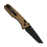 Kizer Cutlery Aegis T AEB-L sulankstomas peilis, Brown G-10, PVD