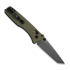 Kizer Cutlery Aegis T AEB-L sulankstomas peilis, OD Green G-10, Stonewash