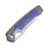 Kizer Cutlery Ara S45VN sulankstomas peilis, Gray & Purple Snowflake Titanium